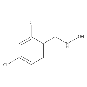 N-[(2,4-dichlorophenyl)methyl]hydroxylamine结构式
