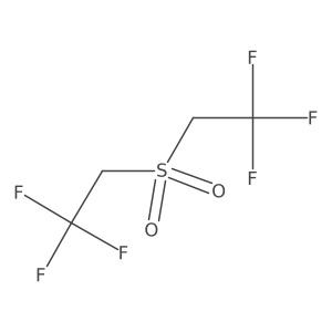 1,1,1-Trifluoro-2-[(2,2,2-trifluoroethyl)sulfonyl]ethane Structure