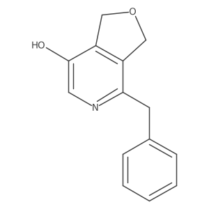 4-Benzyl-1,3-dihydro-furo[3,4-c]pyridin-7-ol Structure