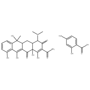 Tetracycline paraminosalicylate结构式
