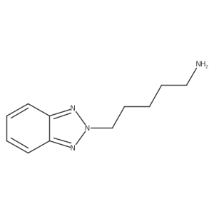 2H-Benzotriazole-2-pentanamine Structure