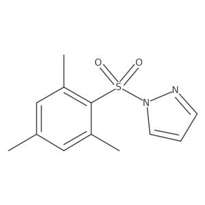 1-(mesitylsulfonyl)-1H-pyrazole Structure