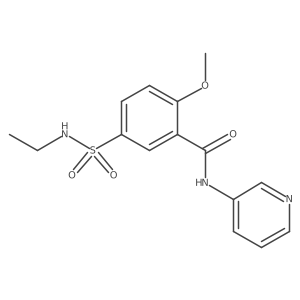 5-(N-ethylsulfamoyl)-2-methoxy-N-(pyridin-3-yl)benzamide Structure