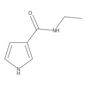 N-ethyl-1H-pyrrole-3-carboxamide Structure