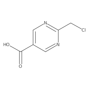 2-(Chloromethyl)pyrimidine-5-carboxylic acid Structure