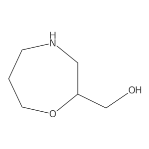 (S)-(1,4-Oxazepan-2-yl)methanol Structure