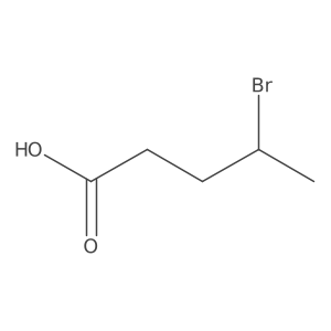4-Bromopentanoic acid Structure