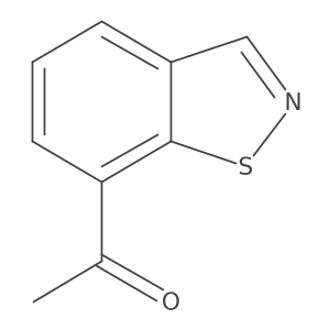1-(Benzo[d]isothiazol-7-yl)ethanone Structure