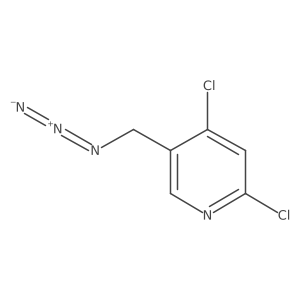 5-(Azidomethyl)-2,4-dichloropyridine Structure