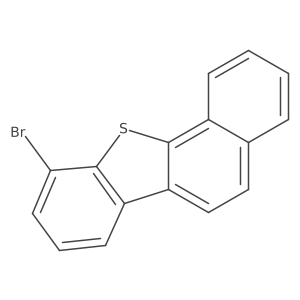 10-Bromobenzo[b]naphtho[2,1-d]thiophene Structure