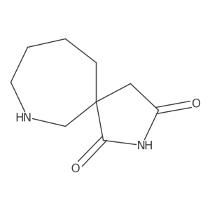 2,7-Diazaspiro[4.6]undecane-1,3-dione Structure