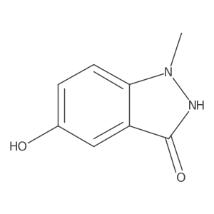 5-Hydroxy-1-methyl-1H-indazol-3(2H)-one Structure