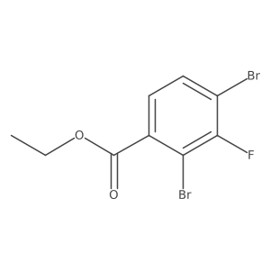 Ethyl 2,4-dibromo-3-fluorobenzoate Structure