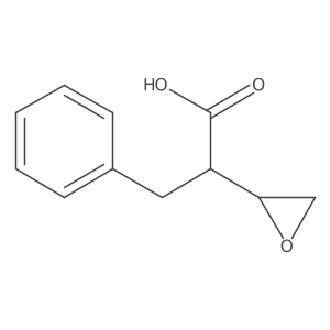 Oxiraneacetic acid, I+/--(phenylmethyl)-, [S-(R*,R*)]-结构式