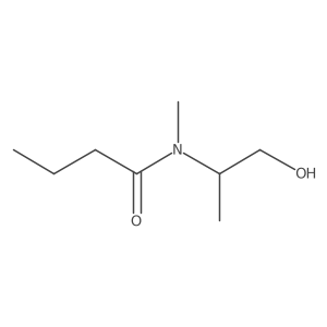 N-[(1R)-2-Hydroxy-1-methylethyl]-N-methylbutanamide Structure