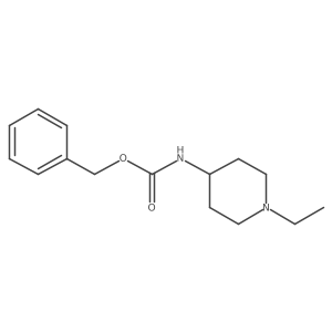Benzyl (1-ethylpiperidin-4-yl)carbamate Structure