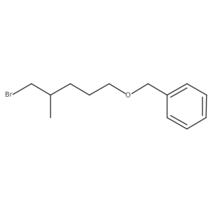 {[(5-Bromo-4-methylpentyl)oxy]methyl}benzene结构式