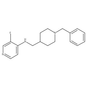 N-((1-Benzylpiperidin-4-yl)methyl)-3-fluoropyridin-4-amine Structure