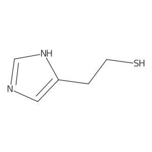 1H-Imidazole-5-ethanethiol Structure