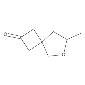 7-Methyl-6-oxaspiro[3.4]octan-2-one结构式