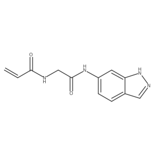N-{[(2H-Indazol-6-YL)carbamoyl]methyl}prop-2-enamide结构式