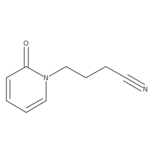 4-(2-Oxo-1,2-dihydropyridin-1-yl)butanenitrile Structure