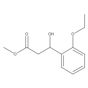 Methyl 3-(2-ethoxyphenyl)-3-hydroxypropanoate结构式