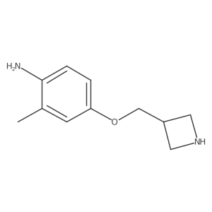 4-(Azetidin-3-ylmethoxy)-2-methyl-phenylamine Structure