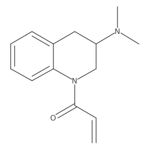1-[3-(Dimethylamino)-1,2,3,4-tetrahydroquinolin-1-yl]prop-2-en-1-one Structure