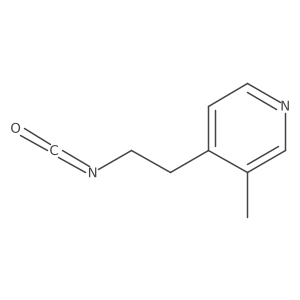 4-(2-Isocyanatoethyl)-3-methylpyridine Structure