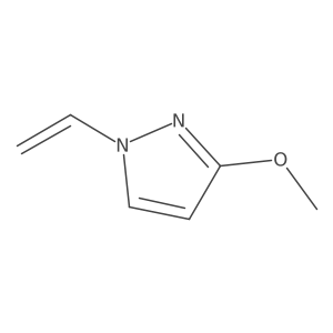 1-ethenyl-3-methoxy-1H-pyrazole Structure