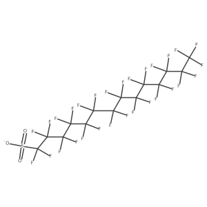 Perfluorotetradecanesulfonate结构式