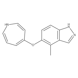 5-(azepin-4-yloxy)-4-methyl-1H-indazole Structure