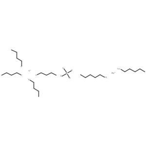 Magnesium;butan-1-olate;hexane;tetrachlorotitanium;titanium(4+)结构式
