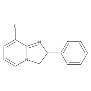 (2R)-8-fluoro-2-phenyl-2,3-dihydroimidazo[1,2-a]pyridine Structure