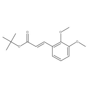 tert-butyl (2E)-3-(2,3-dimethoxyphenyl)prop-2-enoate Structure