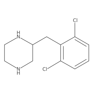 2-(2,6-Dichloro-benzyl)-piperazine Structure