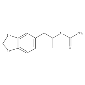 1-(Benzo[d][1,3]dioxol-5-yl)propan-2-yl carbamate Structure