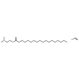 Dimethyl(2-(stearoyloxy)ethyl)ammonium formate结构式