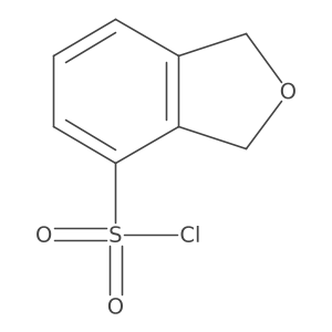 1,3-Dihydro-4-isobenzofuransulfonyl chloride结构式