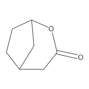 (1S,5R)-2-Oxabicyclo[3.2.1]octan-3-one结构式