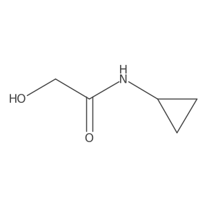 N-cyclopropyl-2-hydroxyacetamide Structure