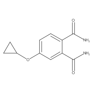 4-Cyclopropoxyphthalamide结构式