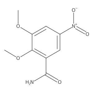 2,3-Dimethoxy-5-nitrobenzamide Structure