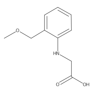 (2-(Methoxymethyl)phenyl)glycine结构式