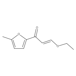 3-Ethoxy-1-(5-methylfuran-2-yl)prop-2-en-1-one结构式
