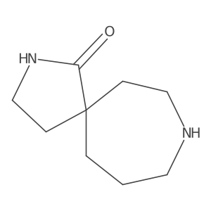 2,8-Diazaspiro[4.6]undecan-1-one Structure