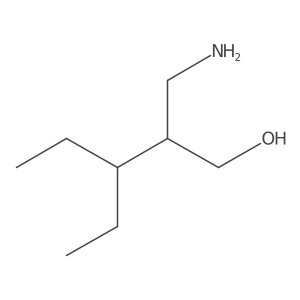 2-(Aminomethyl)-3-ethylpentan-1-ol Structure