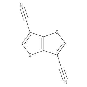 Thieno[3,2-b]thiophene-3,6-dicarbonitrile结构式