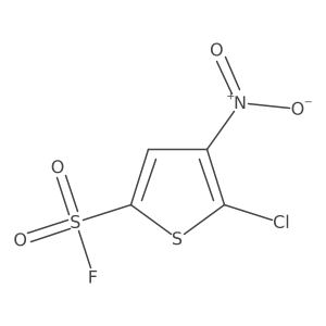 2-Fluorosulphonyl-4-nitro-5-chlorothiophene Structure